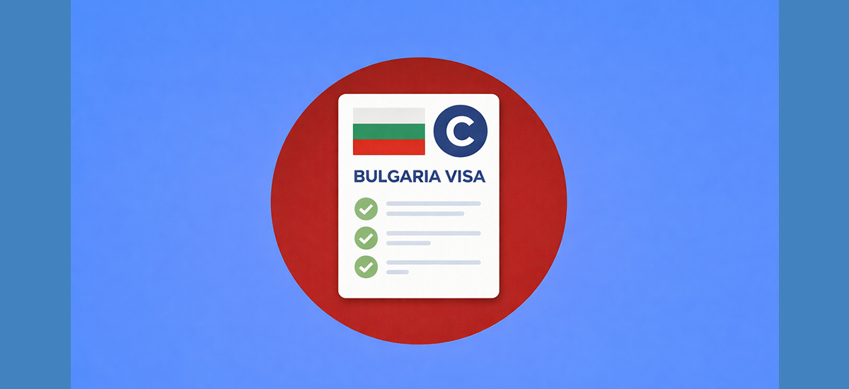 Short-term residence visa for foreigners in the Republic of Bulgaria – visa C
