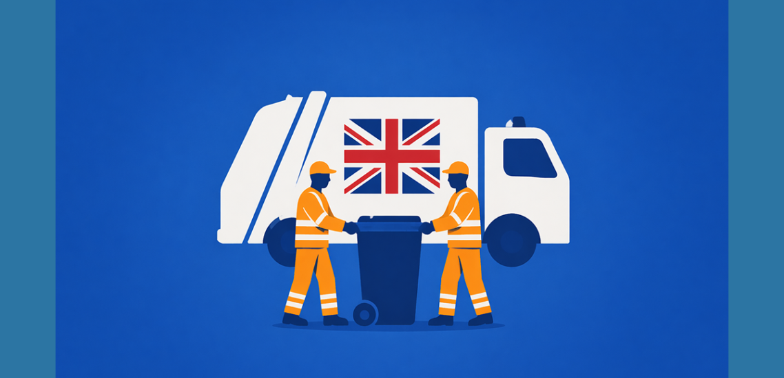 Waste collection wages in the UK