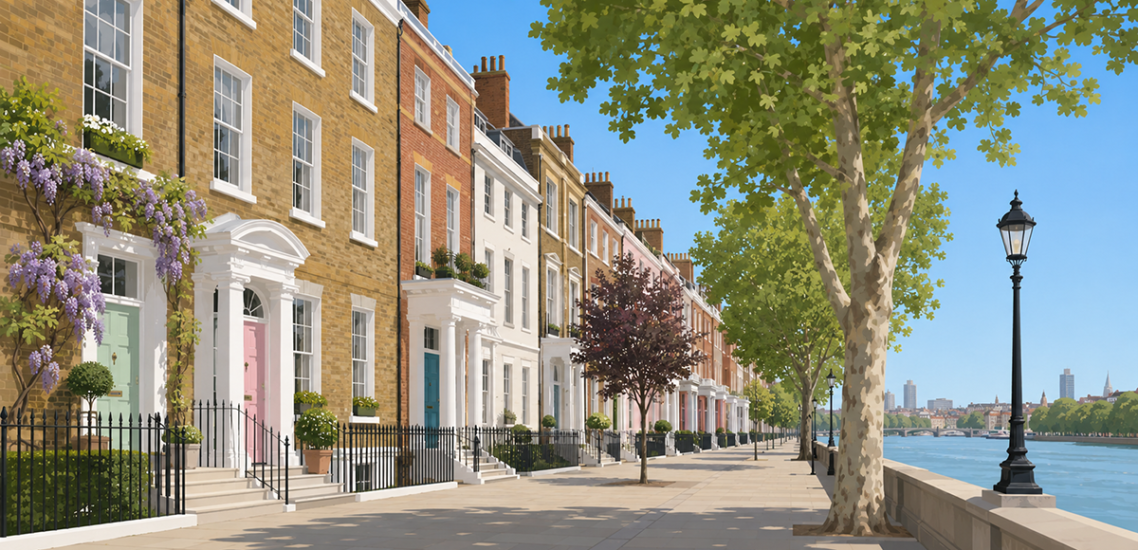 БОГАТАТА НА ИСТОРИЯ CHEYNE WALK 11 Cheyne Walk