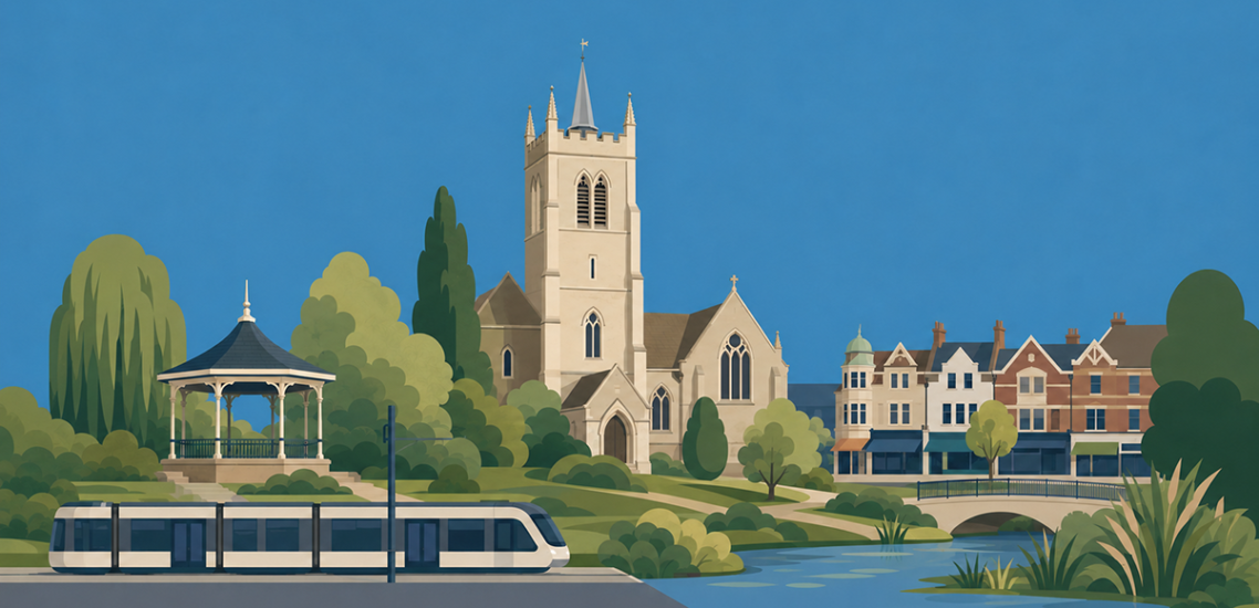 ЛОНДОНСКИЯТ КВАРТАЛ BECKENHAM 3 London Beckenham