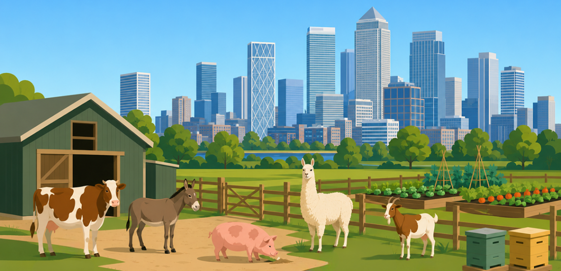 ГРАДСКИТЕ ФЕРМИ В LONDON 5 London's urban farms