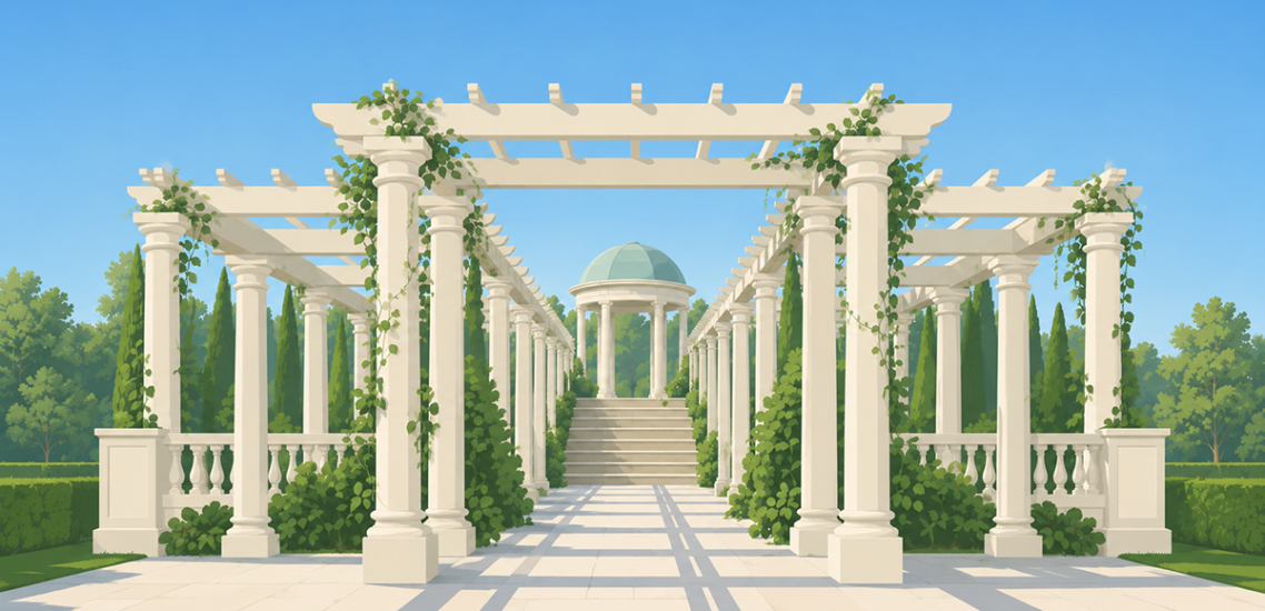 ИСТОРИЯТА И ОЧАРОВАНИЕТО НА ПЕРГОЛАТА В ХАМПСТЕД 2 Pergola Hampstead