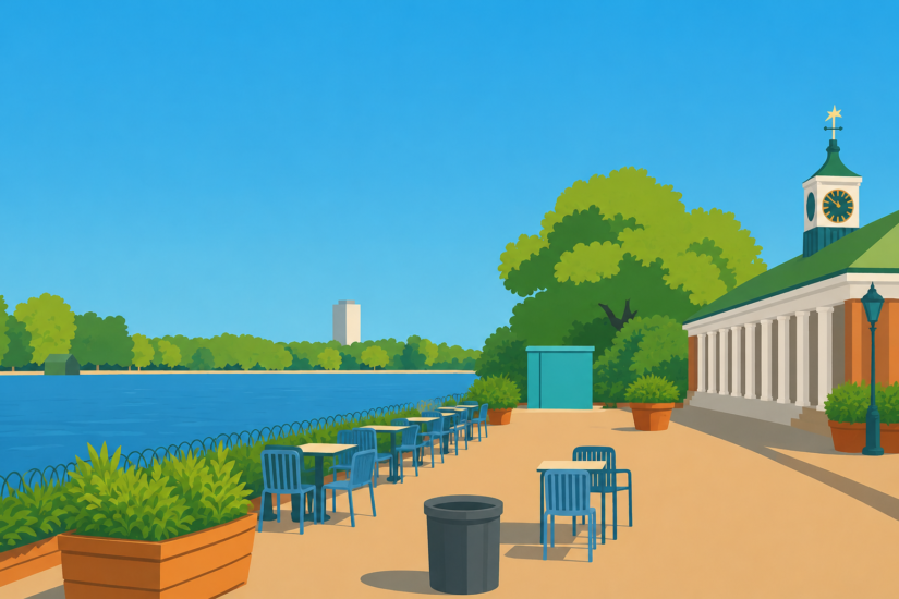 The Serpentine Lido Hyde Park