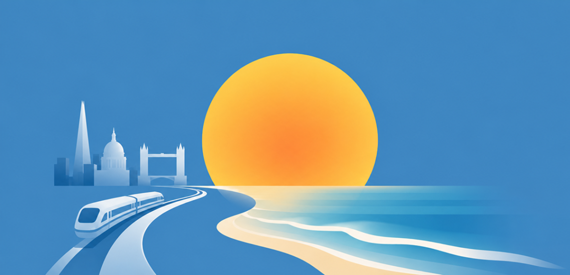 best beaches near London