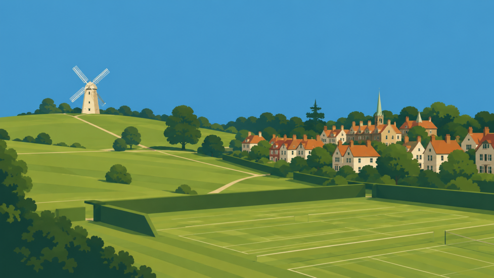 ЛОНДОНСКИЯТ КВАРТАЛ WIMBLEDON 3 Wimbledon in the past