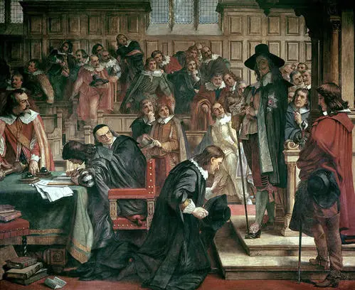 ТРАДИЦИЯТА НА РЕЧТА НА КРАЛЯ 3 attempted arrest of the five members by charles west cope 2