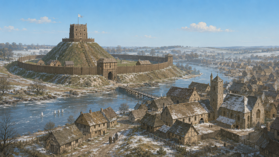 Norman rule and the beginning of the university city