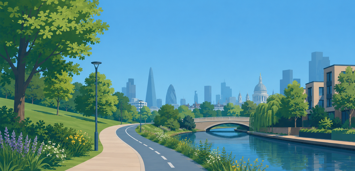 АЛТЕРНАТИВНИТЕ МАРШРУТИ ЗА ПРИДВИЖВАНЕ В LONDON 12 Alternative London routes