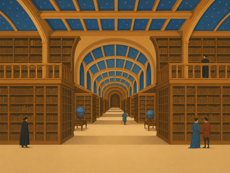 THE BODLEIAN LIBRARY 3 The Bodlian library interior 17 c