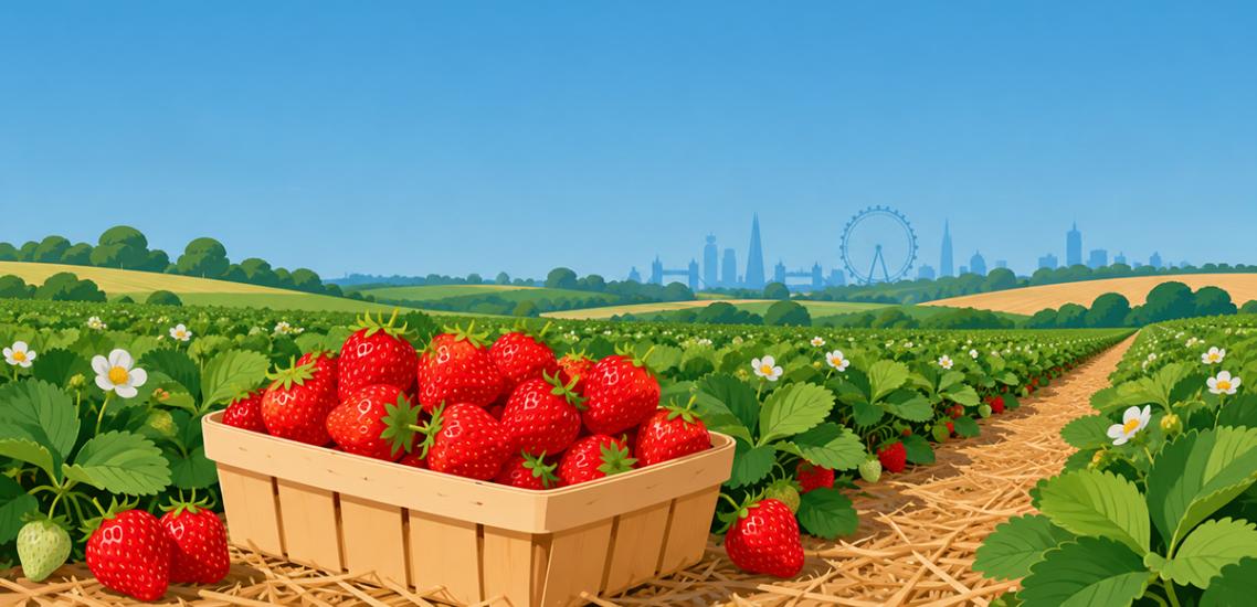ЛЯТНАТА ТРАДИЦИЯ PICK YOUR OWN ЗА БРАНЕ НА ПЛОДОВЕ ОКОЛО LONDON 22 Pick Your Own summer tradition