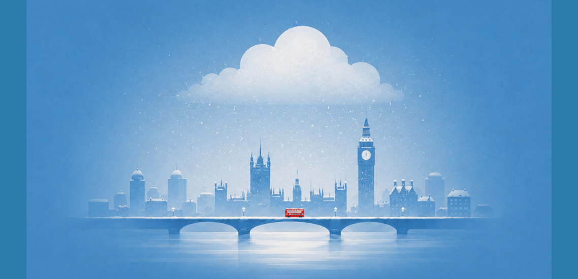 Snow in London