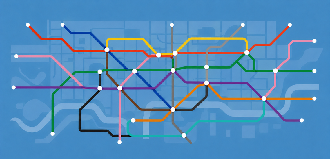 colors of the London Underground lines