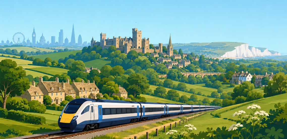 ЕДНОДНЕВНИ ПЪТУВАНИЯ С ВЛАК ОТ LONDON 2 day trips by train from london