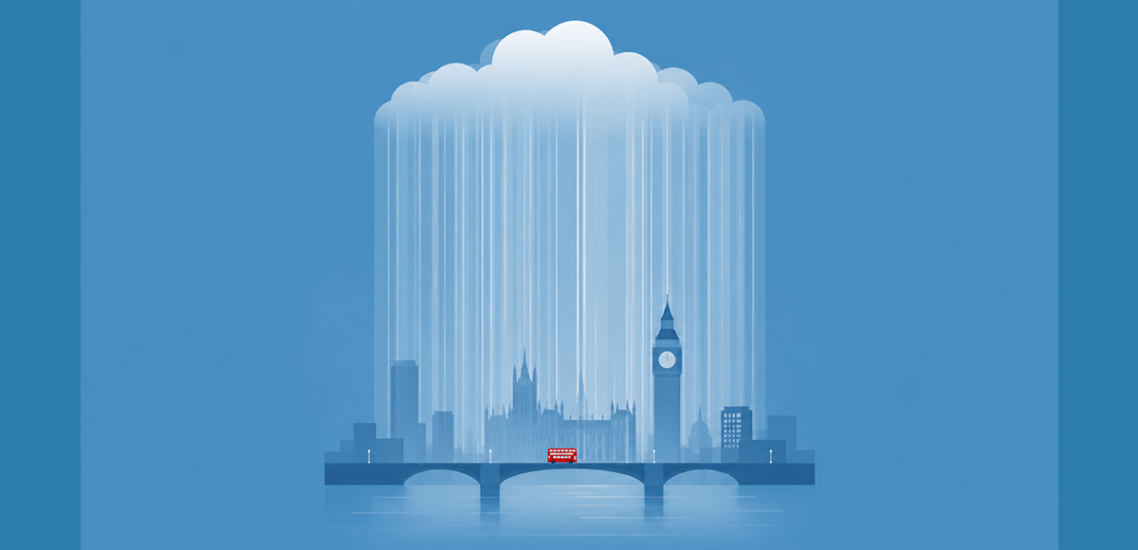 rain in London
