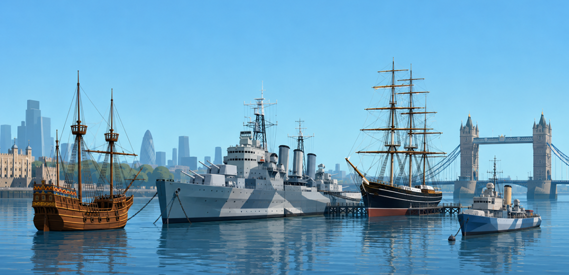 ships of the Thames