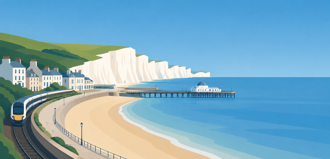 coastal destinations near London for a day trip uk