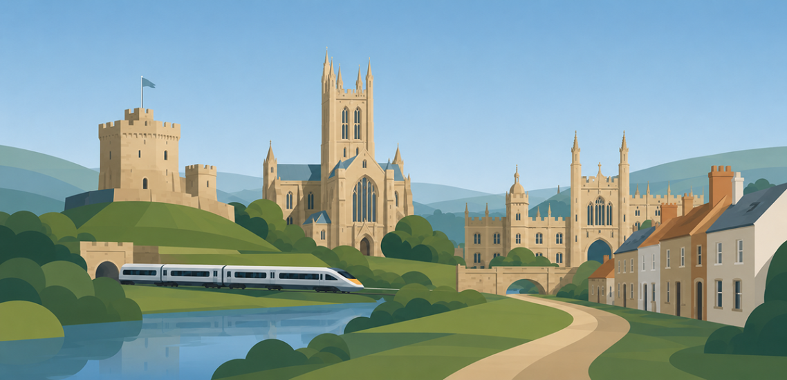 historical destinations less than two hours from London
