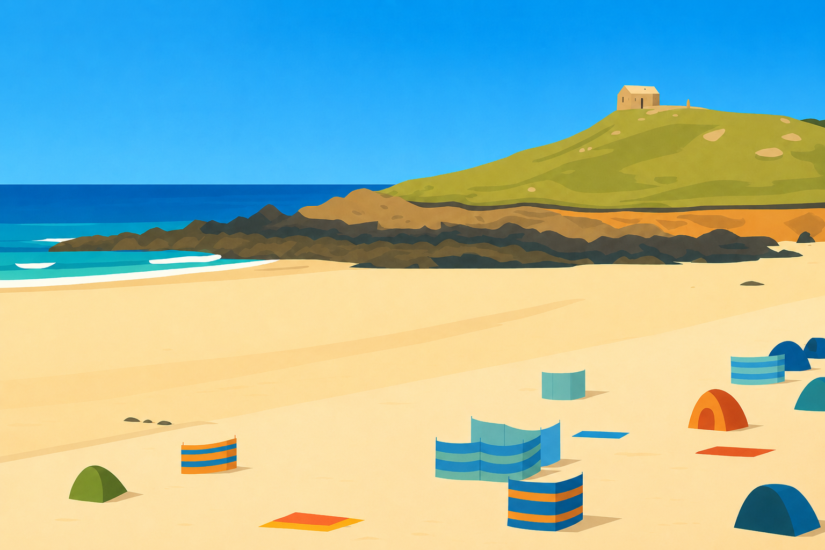 SAINT IVES 8 Porthmeor Beach
