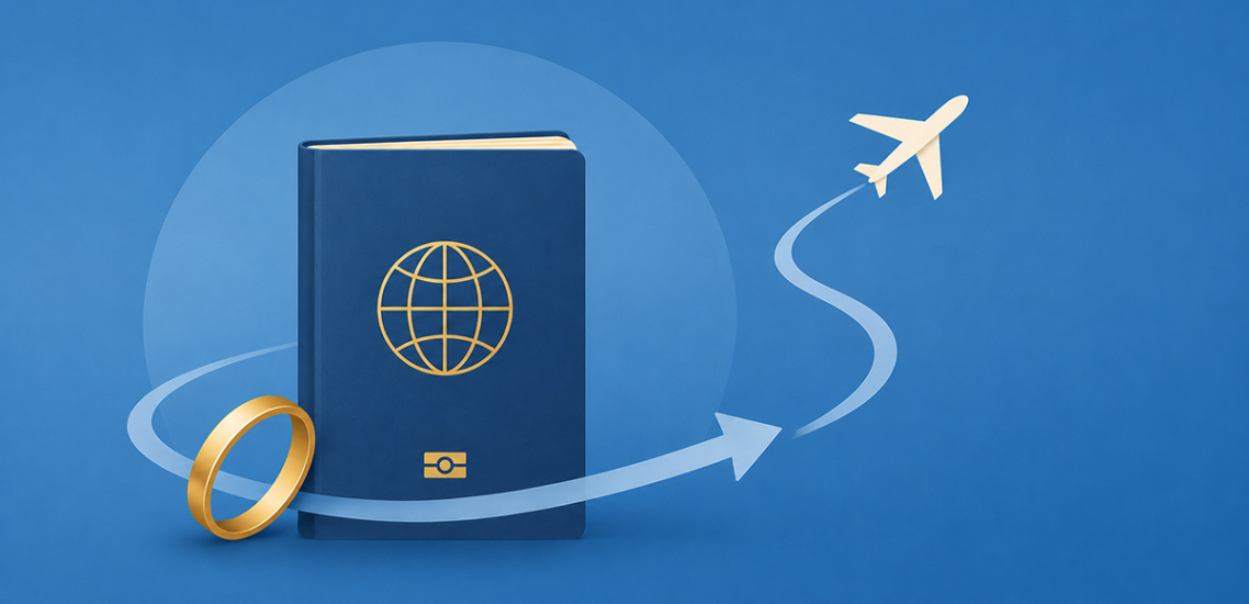 ПЪТУВАНЕ СЛЕД БРАК В UK И СМЕНЕНА ФАМИЛИЯ, НО ПАСПОРТ СЪС СТАРАТА ФАМИЛИЯ 12 travels after marriage in the UK