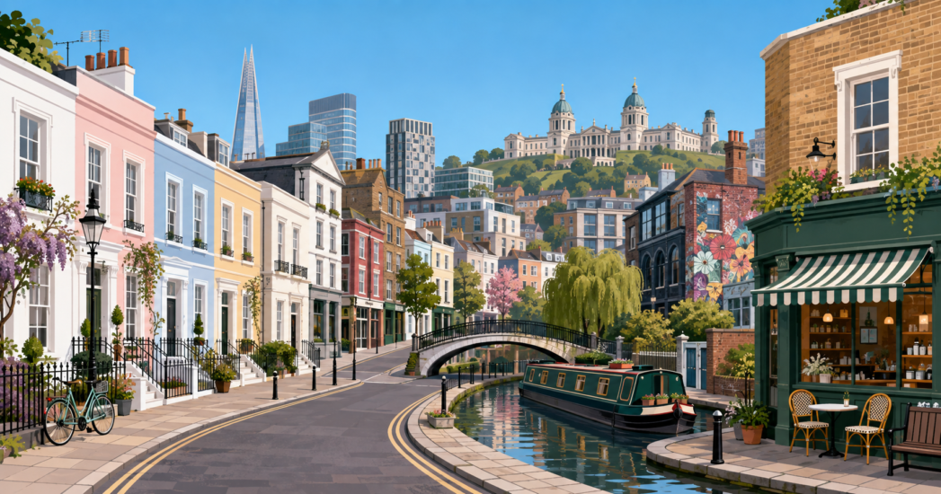 Explore the different neighborhoods